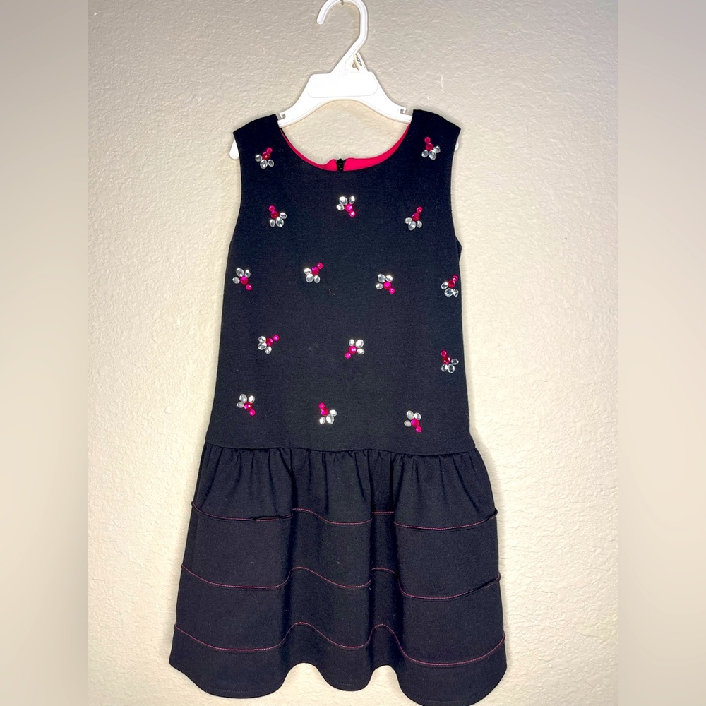 Girls black dress